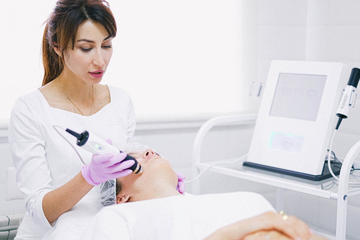 Advanced facial treatment